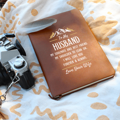 My Soulmate and Best Friend - Leather Journal