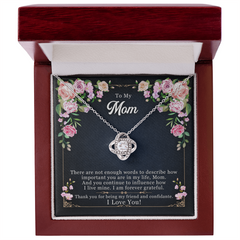 Forever Grateful - Love Knot Necklace